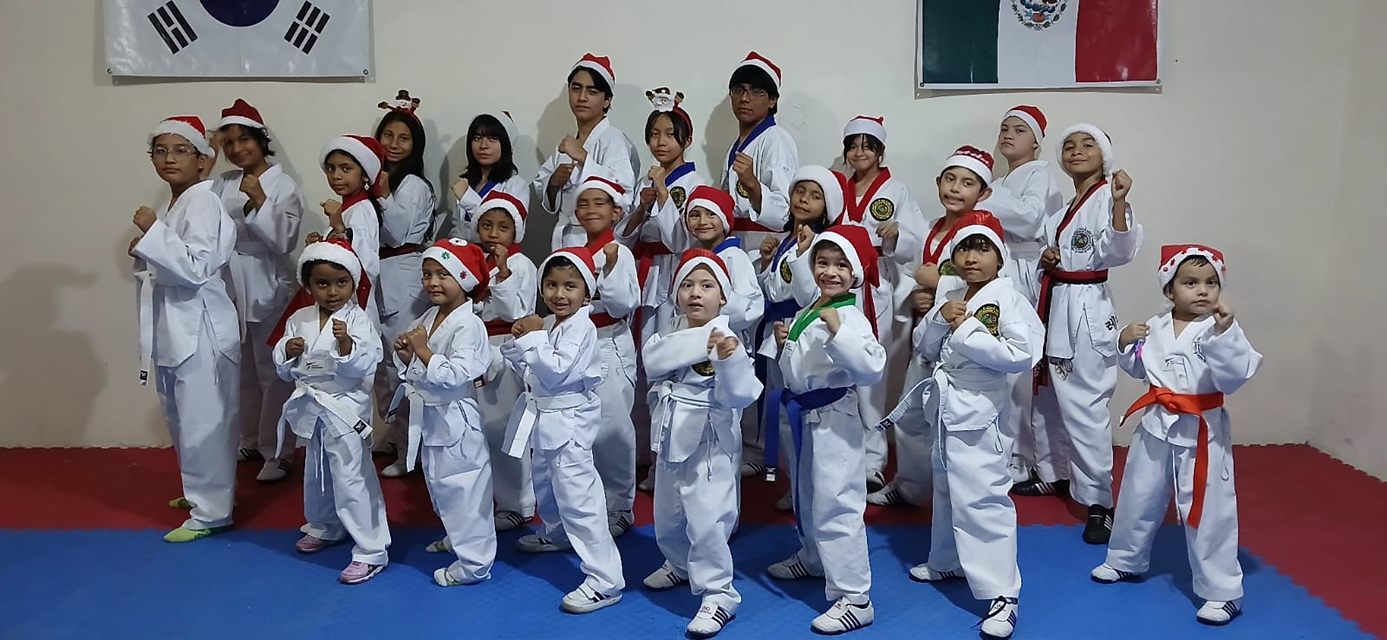 Alumnos de Taekwondo C I K I Leones